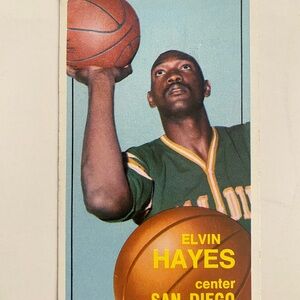 Topps Card with Green and Yellow Jersey